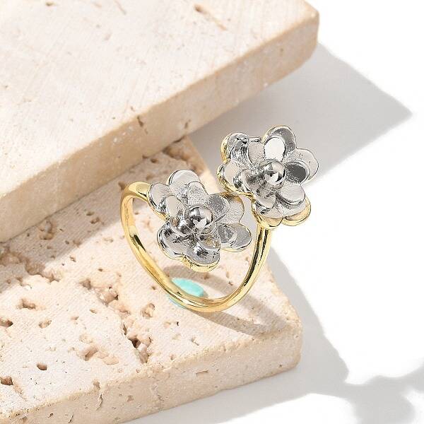 Brass Cuff Finger Rings for Women