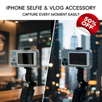 Magnetic Phone Vlog Selfie Monitor Screen Display For Selfie,Live Streaming & Content Creation Compatible For IOS&Android Mob...