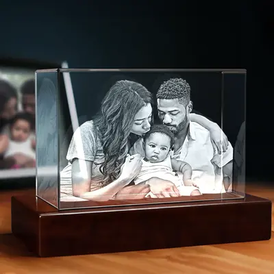 3D Engraving Crystal - Rectangle