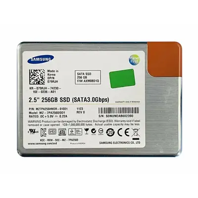 Dell 079RJH | 256GB Multi-Level Cell SATA 3Gb/s Hot-Pluggable 2.5-Inch Solid State Drive for PowerEdge Servers