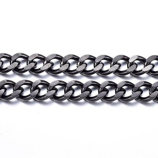 304 Stainless Steel Cuban Link Chains