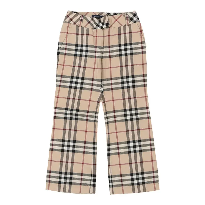 Age 6 Burberry Trousers - 22W 20L Beige Cotton | Size: 22