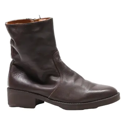 High Boots Brown Leather Mens UK 7