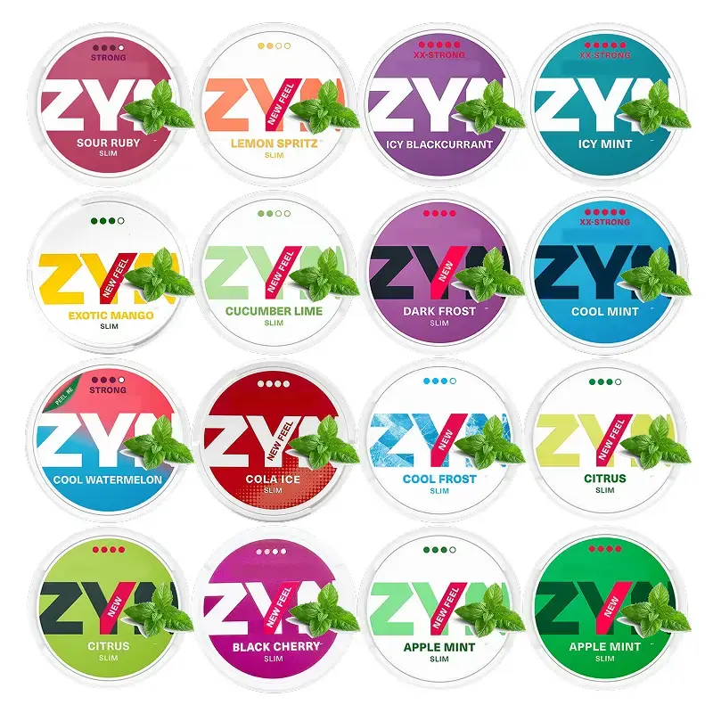 ZIN EU Wet Flavor Wall | Designed for Desktop Storage & Display