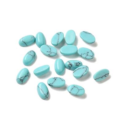 Synthetic Turquoise Cabochons