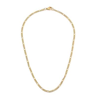 304 Stainless Steel Figaro Chains Necklaces