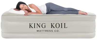 King Koil Air Mattress - Beige