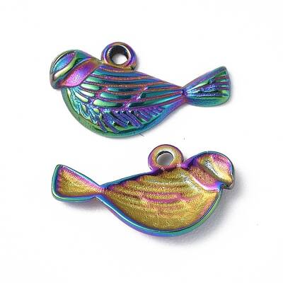 Ion Plating(IP) 304 Stainless Steel Charms