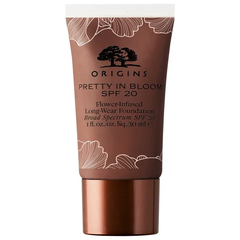 Origins, Pretty In Bloom Long Lasting Cream Foundation No. 730 Very Deep Warm SPF 20 30ml