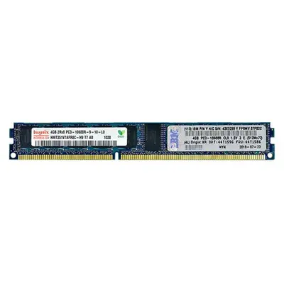 IBM 44T1586 | 4GB DDR3-1333MHz PC3-10600 ECC Registered VLP RDIMM CL9 2Rx4 1.35V 240-Pin Memory Module