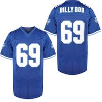 [dealsforyoudays] #69 BillyBob Embroidery Men's Solid Short Sleeve Loose V-neck American Football Jersey, Outdoor Rugby Jerse...
