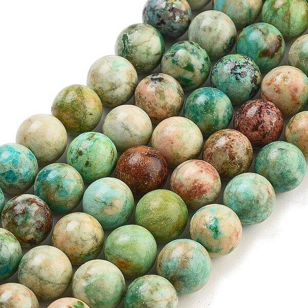 Natural Peruvian Turquoise(Jasper) Beads Strands