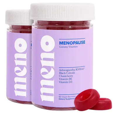 MENO Gummies for Menopause, 30 Servings (Pack of 2) - Menopause Supplements for Women With Black Cohosh & Ashwagandha KSM-66 ...