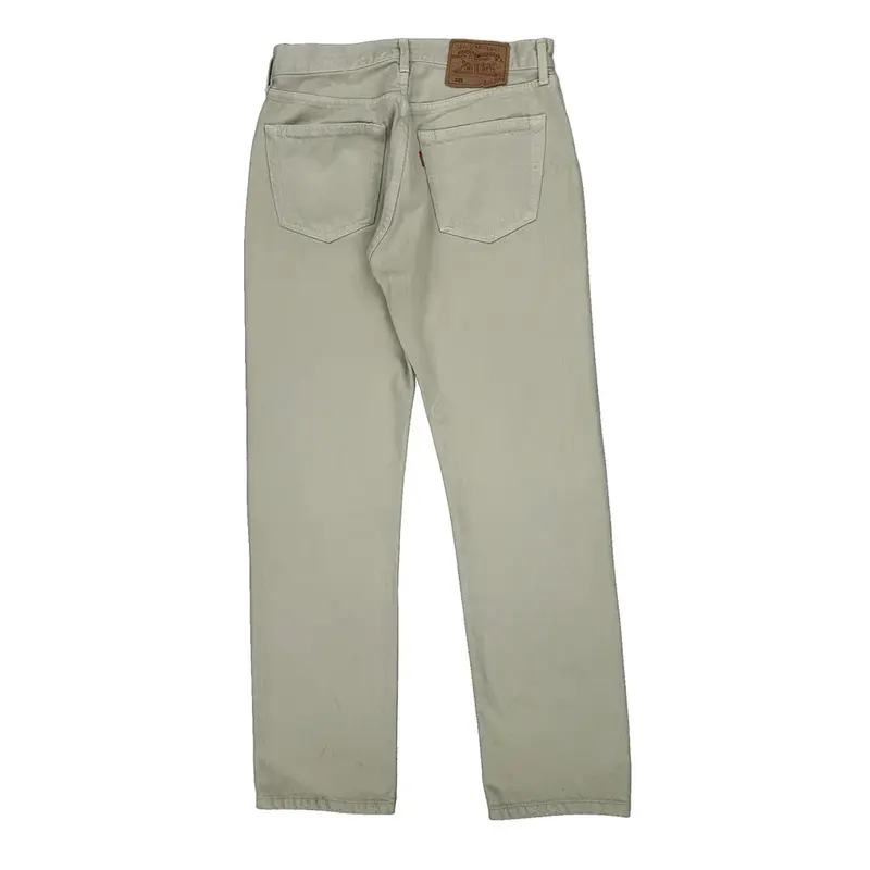 501 Levis Jeans - 29W UK 10 Beige Cotton | size: UK 10