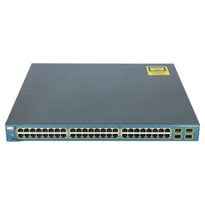 WS-C3560G-48TS-E-IM Cisco Catalyst 3560 Series 3560G-48TS 48 x RJ-45 Ports 10/100/1000Base-T + 4 x SFP Ports Layer 3 Managed ...