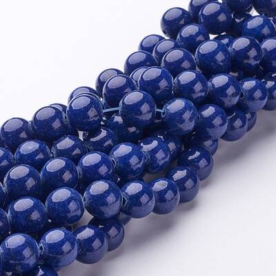 Natural Mashan Jade Round Beads Strands