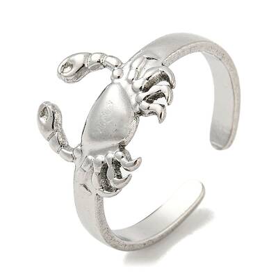 Non-Tarnish 304 Stainless Steel Open Cuff Ring