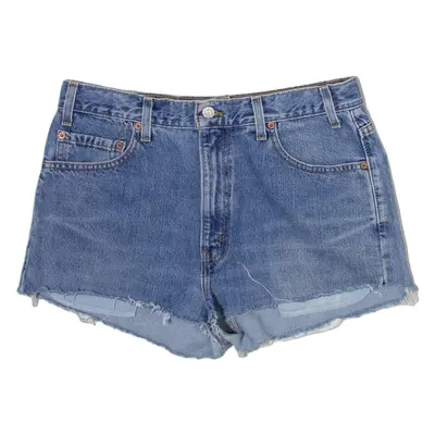 LEVI'S Womens Denim Shorts Blue M W32
