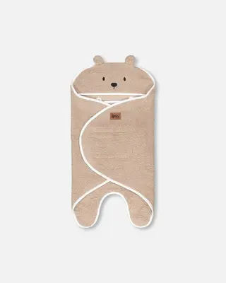 Baby Cocoon Brown Blanket For Car Seat and Stroller | Size: One Size