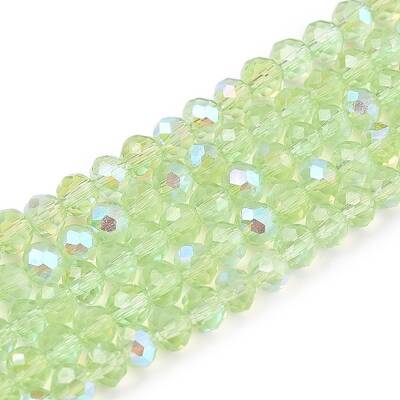Electroplate Glass Beads Strands