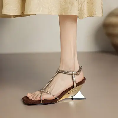 CHIKO Zaynah Open Toe Wedge Wedges Sandals
