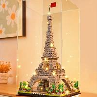 Eiffel Tower Design Building Blocks, 1 Box Mini Eiffel Tower Model Building Blocks, Creative and Educational Building Blocks