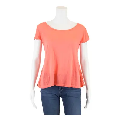 FRANCOMINA Top Pink Short Sleeve Womens S