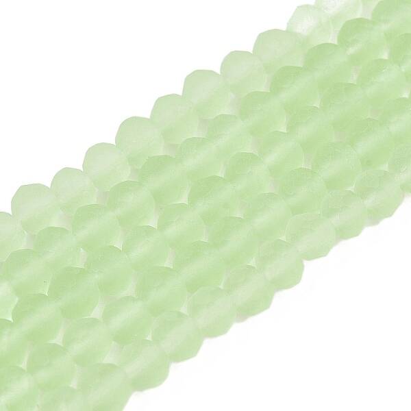 Transparent Glass Beads Strands