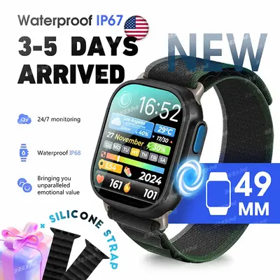 2025 Best Selling! Rugged Fitness Smartwatch with Bluetooth Calling & Health Monitoring, 120+ Sports Modes & IP67 Waterproof ...