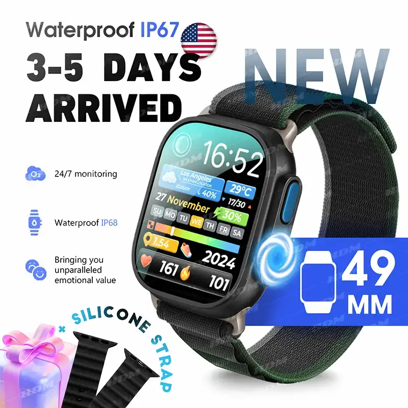 2025 Best Selling! Rugged Fitness Smartwatch with Bluetooth Calling & Health Monitoring, 120+ Sports Modes & IP67 Waterproof ...