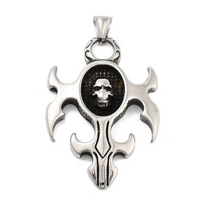 Retro 304 Stainless Steel Big Pendants