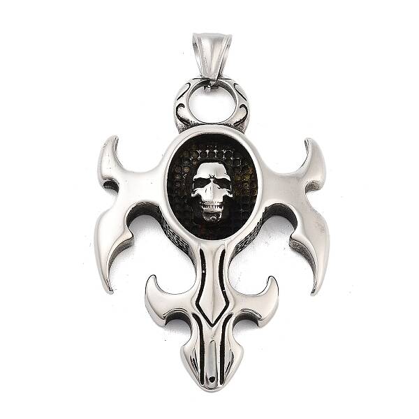 Retro 304 Stainless Steel Big Pendants