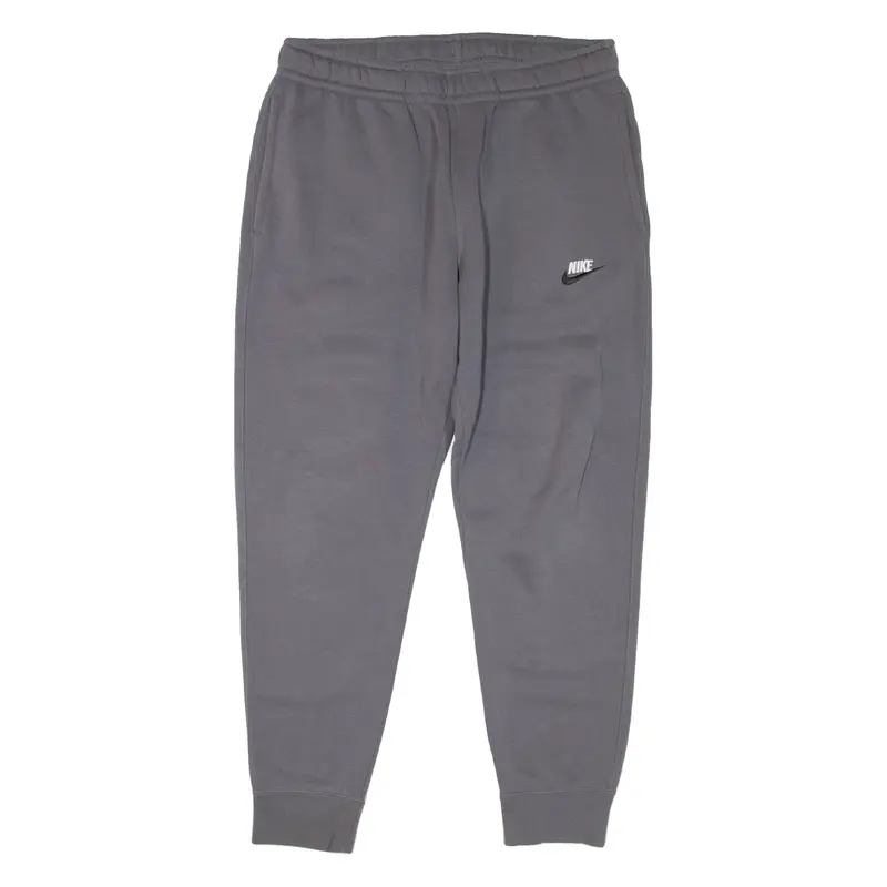 NIKE Mens Joggers Grey Tapered M W32 L27