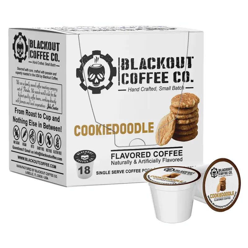 CookieDoodle Flavored Coffee Pods 18CT - Best Flavored Coffee