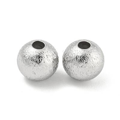 Brass Textured Beads