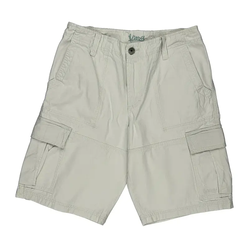 Unbranded Cargo Shorts - 34? Waist Beige Cotton