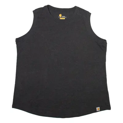 CARHARTT Boys Vest Grey Sleeveless 2XL