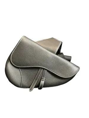 Pre-owned DIOR Leather Crossbody Bags Saddle Shoulder Bag