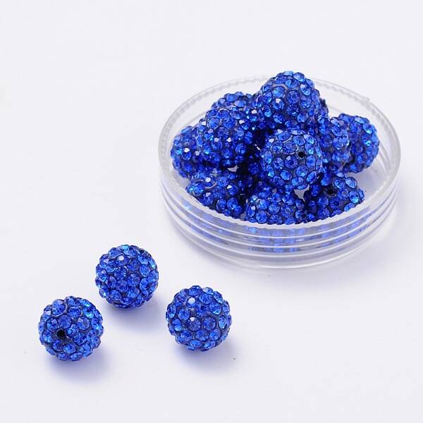 Pave Disco Ball Beads