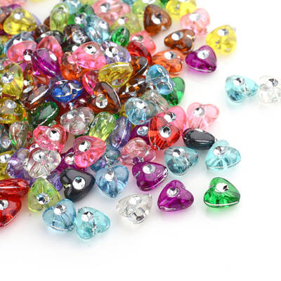 Plating Transparent Acrylic Beads