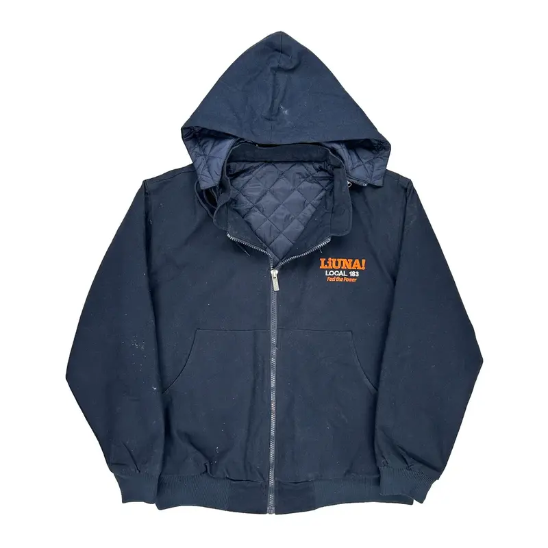 Feel The Power Unbranded Jacket - 4XL Navy Cotton