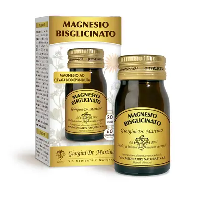 Dr Giorgini magnesium bisglycinate 30 g - 60 tablets of 500 mg