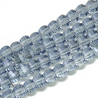Electroplate Glass Beads Strands
