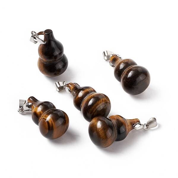 Natural Tiger Eye Pendants