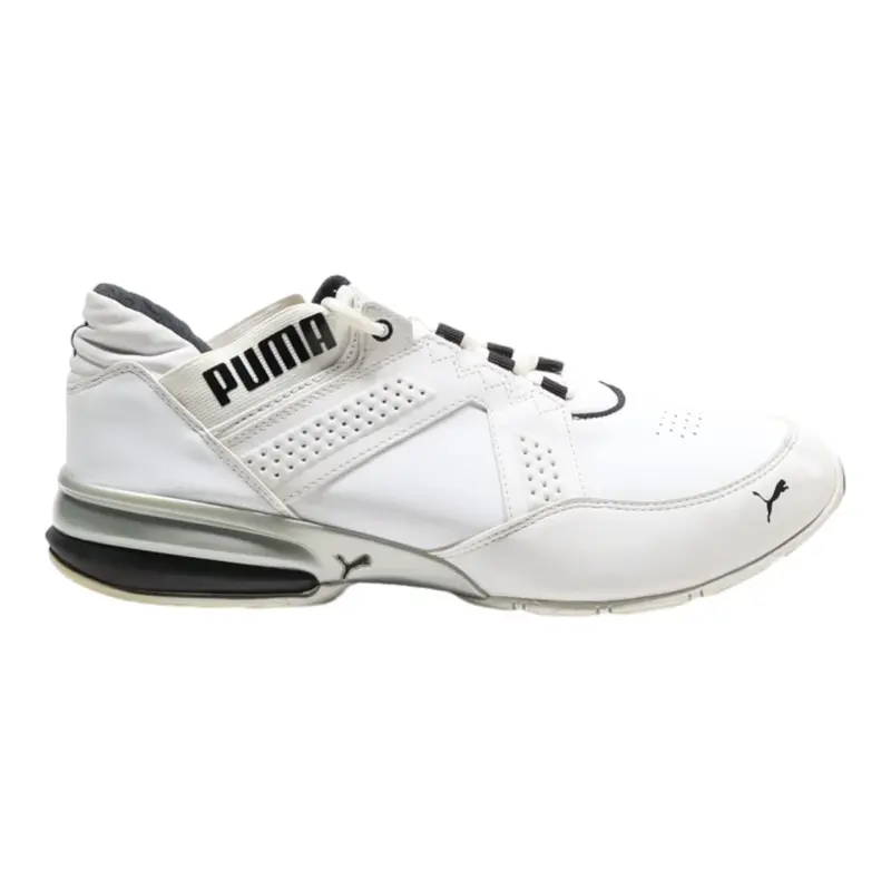 PUMA Sneaker Trainers White Synthetic Mens UK 9.5
