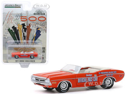 1971 Dodge Challenger Convertible Official Pace Car Orange \