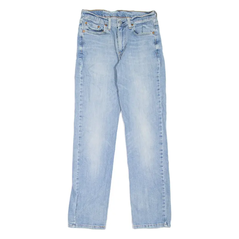 LEVI'S 514 Jeans Mens Blue Slim Straight Stone Wash W26 L32