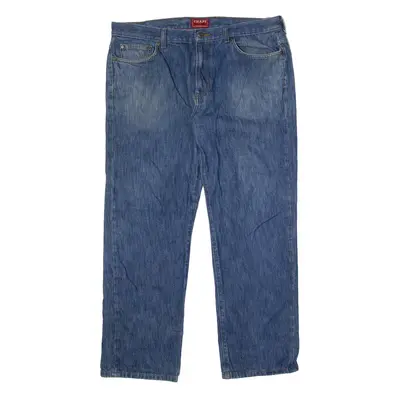CHAPS Jeans Blue Denim Regular Straight Stone Wash Mens W38 L30
