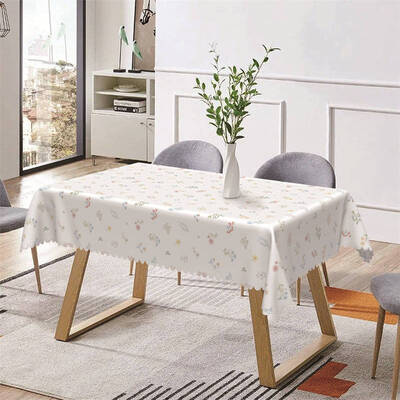 Floral Cozy Rustic Pattern Rectangle Tablecloth - Aperturee