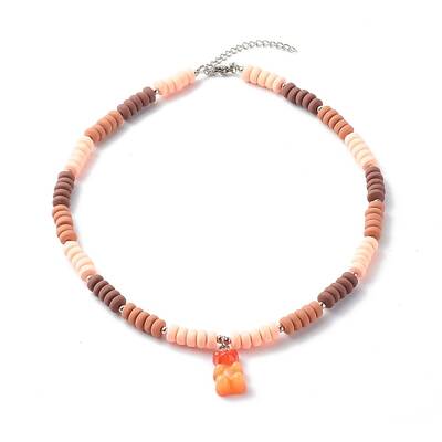 Polymer Clay Beaded Necklaces